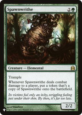 Spawnwrithe card from The List Reprints