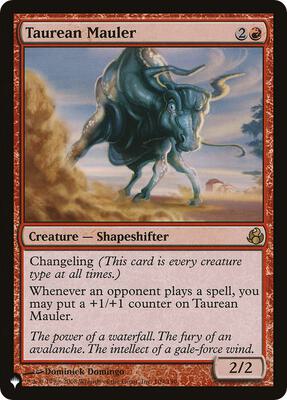 Taurean Mauler (MOR) card from The List Reprints