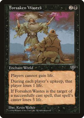 Forsaken Wastes card from Mirage