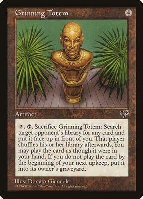 Grinning Totem card from Mirage