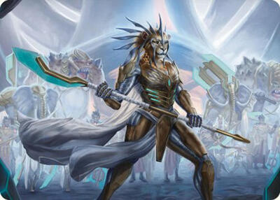 Kemba, Kha Regent Art Card card from Art Series: Commander Masters
