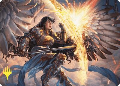 Shelter Art Card (Gold-Stamped) card from Art Series: Commander Masters