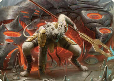 Sunspear Shikari Art Card card from Art Series: Commander Masters