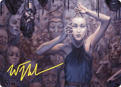 Body Double Art Card (Gold-Stamped Signature) card from Art Series: Commander Masters