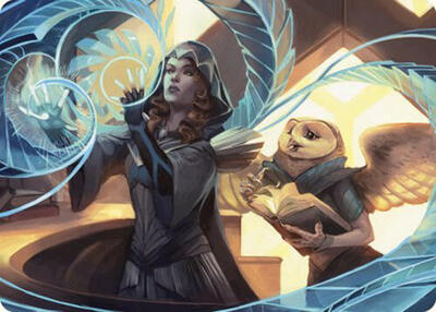 Personal Tutor Art Card card from Art Series: Commander Masters
