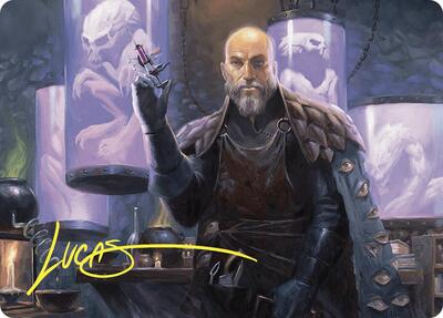 Endrek Sahr, Master Breeder Art Card (Gold-Stamped Signature) card from Art Series: Commander Masters