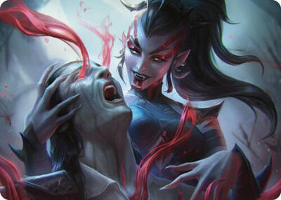 Exsanguinate Art Card card from Art Series: Commander Masters