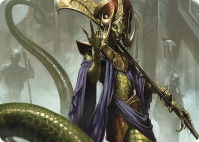 Sidisi, Brood Tyrant Art Card card from Art Series: Commander Masters