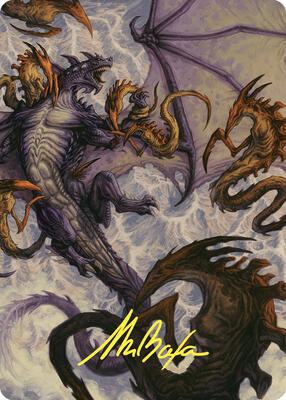 Kindred Dominance Art Card (Gold-Stamped Signature) card from Art Series: Commander Masters