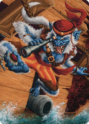 Treasure Nabber Art Card card from Art Series: Commander Masters