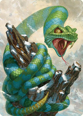 Ohran Frostfang Art Card card from Art Series: Commander Masters