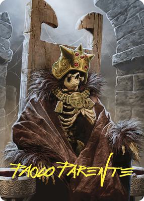 Champion's Helm Art Card (Gold-Stamped Signature) card from Art Series: Commander Masters