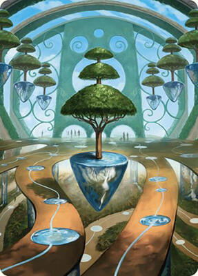Rejuvenating Springs Art Card card from Art Series: Commander Masters