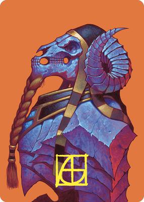 Neheb, the Eternal Art Card (Gold-Stamped Signature) card from Art Series: Commander Masters