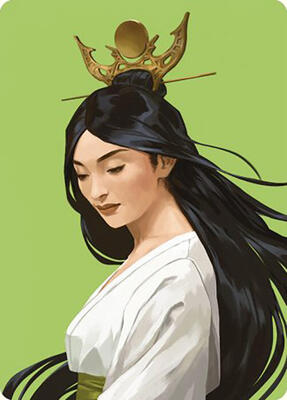 Azusa, Lost but Seeking Art Card card from Art Series: Commander Masters