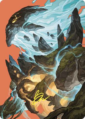 Maelstrom Wanderer Art Card (Gold-Stamped Signature) card from Art Series: Commander Masters