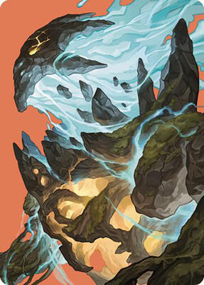 Maelstrom Wanderer Art Card card from Art Series: Commander Masters