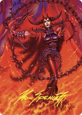 Deadly Rollick Art Card (Gold-Stamped Signature) card from Art Series: Commander Masters