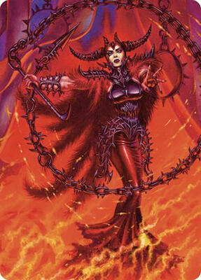 Deadly Rollick Art Card card from Art Series: Commander Masters