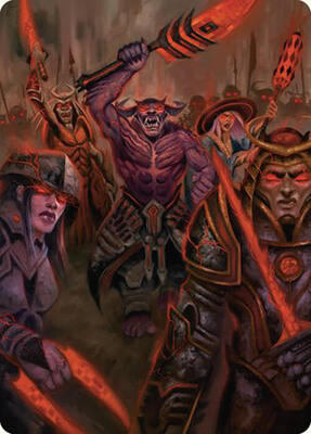 Insurrection Art Card card from Art Series: Commander Masters