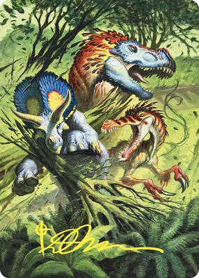 Finale of Devastation Art Card (Gold-Stamped Signature) card from Art Series: Commander Masters