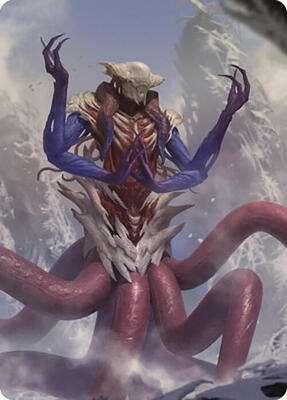 Zhulodok, Void Gorger Art Card card from Art Series: Commander Masters