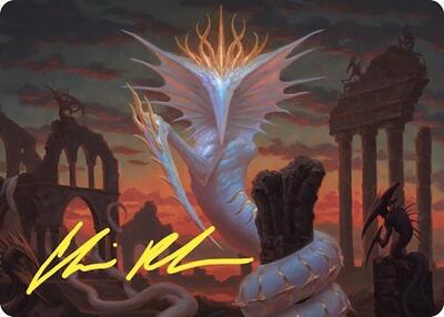 Sliver Gravemother Art Card (Gold-Stamped Signature) card from Art Series: Commander Masters