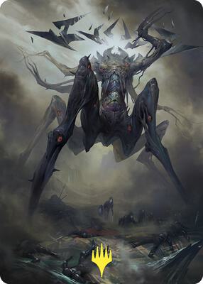 It That Betrays Art Card (Gold-Stamped) card from Art Series: Commander Masters