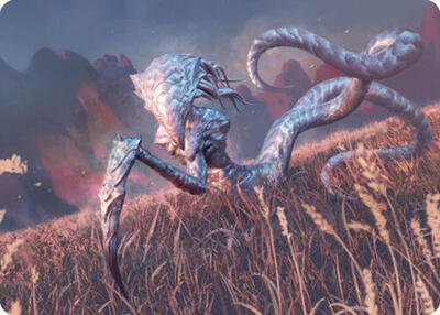 Bonescythe Sliver Art Card card from Art Series: Commander Masters