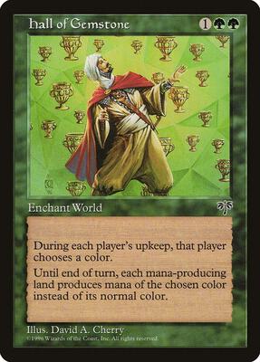 Hall of Gemstone card from Mirage