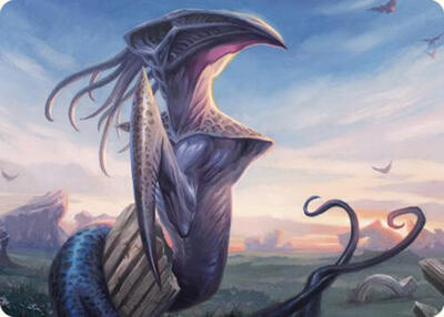 Sentinel Sliver Art Card card from Art Series: Commander Masters