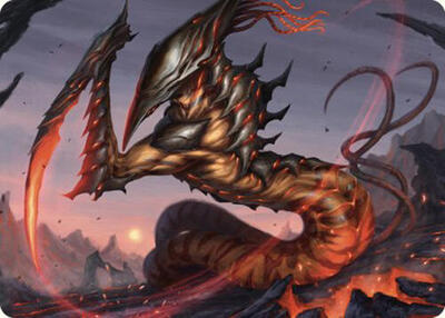 Blade Sliver Art Card card from Art Series: Commander Masters