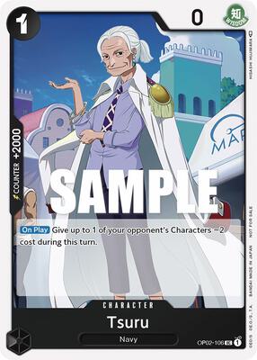 Tsuru (Event Pack Vol. 2) card from One Piece Promotion Cards