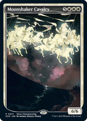 Moonshaker Cavalry card from Game Day & Store Championship Promos