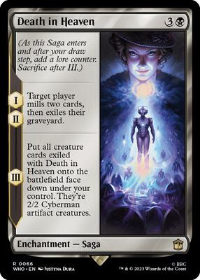 Death in Heaven card from Universes Beyond: Doctor Who