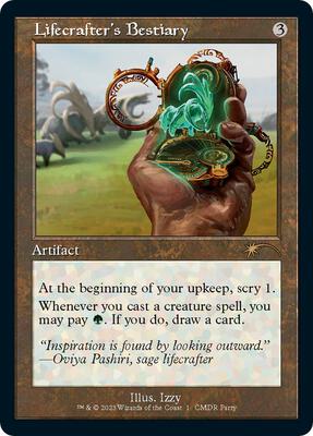 Lifecrafter's Bestiary (Retro Frame) card from WPN & Gateway Promos