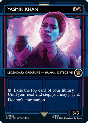 Yasmin Khan (Showcase) card from Universes Beyond: Doctor Who