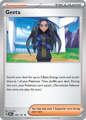 Geeta card from SV03: Obsidian Flames