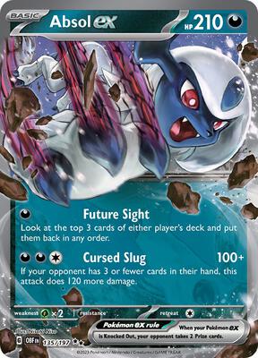 Absol ex - 135/197 card from SV03: Obsidian Flames