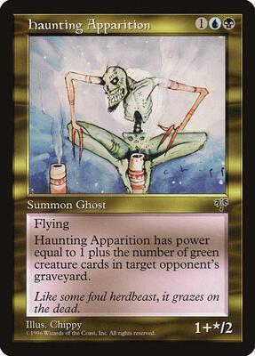 Haunting Apparition card from Mirage