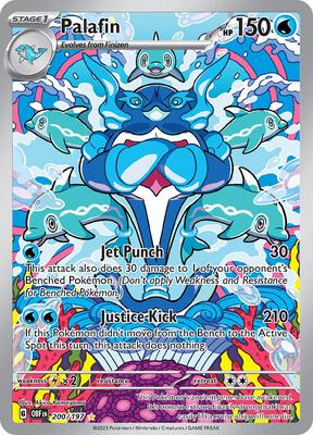 Palafin - 200/197 card from SV03: Obsidian Flames