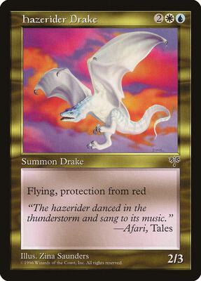 Hazerider Drake card from Mirage