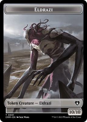 Eldrazi // Rat Double-Sided Token card from Commander Masters