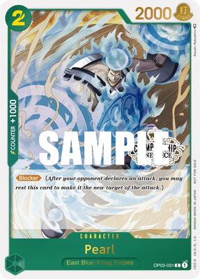 Pearl (Store Championship Participation Pack Vol. 2) card from One Piece Promotion Cards