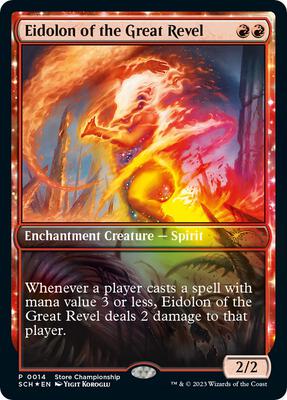 Eidolon of the Great Revel card from Game Day & Store Championship Promos