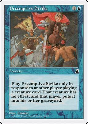 Preemptive Strike card from Portal Three Kingdoms