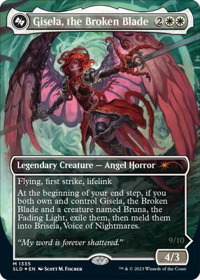 Gisela, the Broken Blade (Display Commander) - Thick Stock card from Secret Lair Drop Series