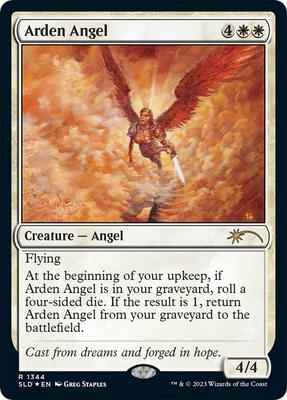 Arden Angel card from Secret Lair Drop Series