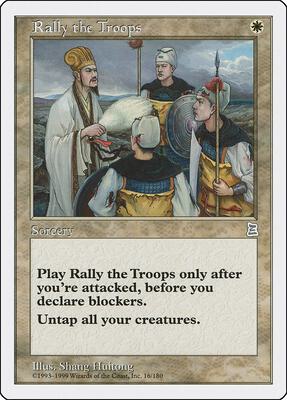 Rally the Troops card from Portal Three Kingdoms