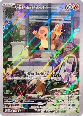 Charmander - 044 (Pokemon Center Exclusive) card from SV: Scarlet & Violet Promo Cards